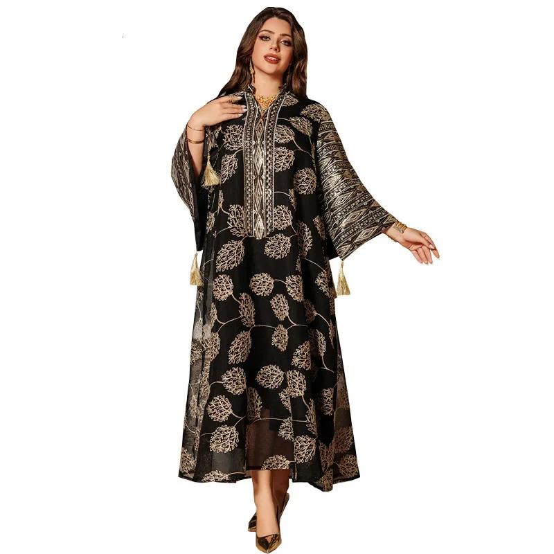 The styles of Abaya womens clothing ed Muslim robes and fashionable dresses are very in Europe the United States 250409