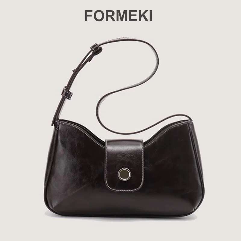 Formeki Underarm For Women Concise Shoulder Large Ins Fashion Ladies Female Design Bag