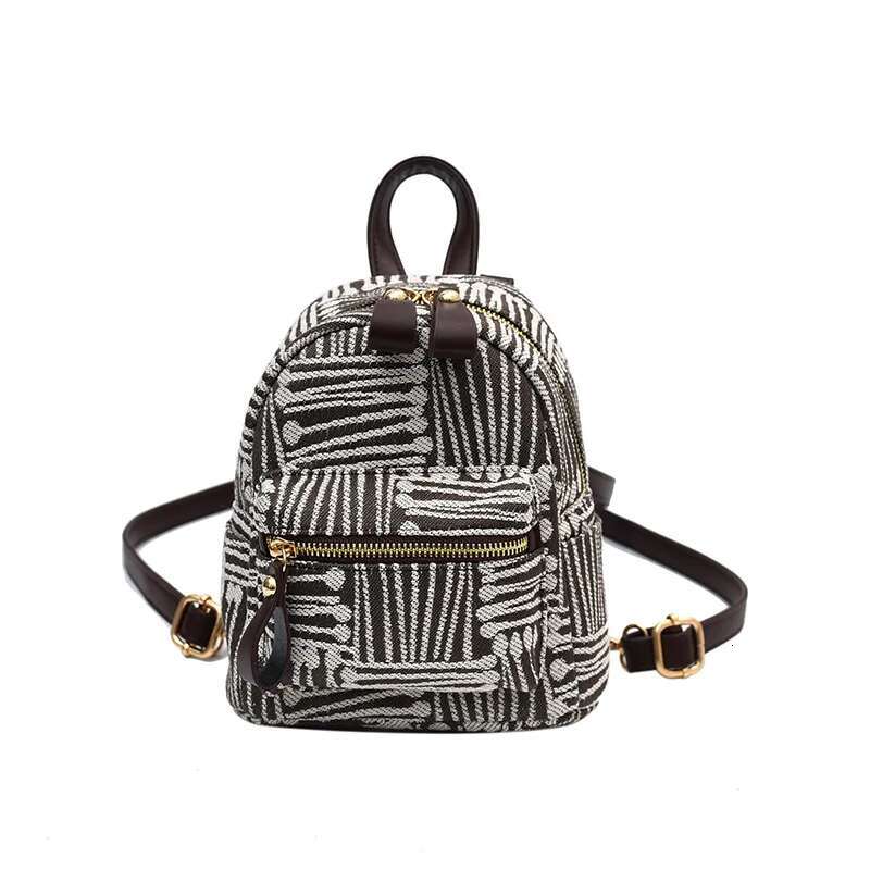 Denim Fashion Casual Women's 2024 New Mini Backpack Multifunctional Trendy Small Student Class Crossbody Bag