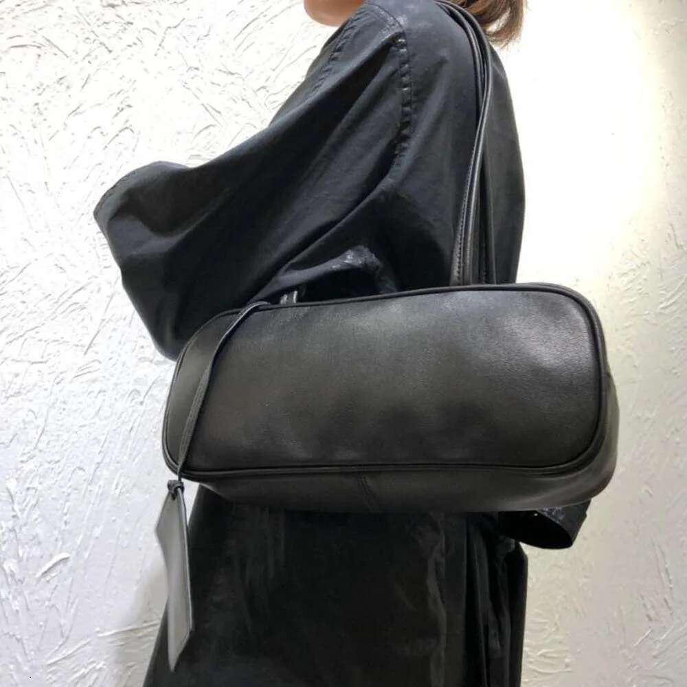 Fashion Real Skin Pillow 100% Natural Leather Shoulder Classic Women Cowhide Underarm Bag Purse Double Straps Handbag