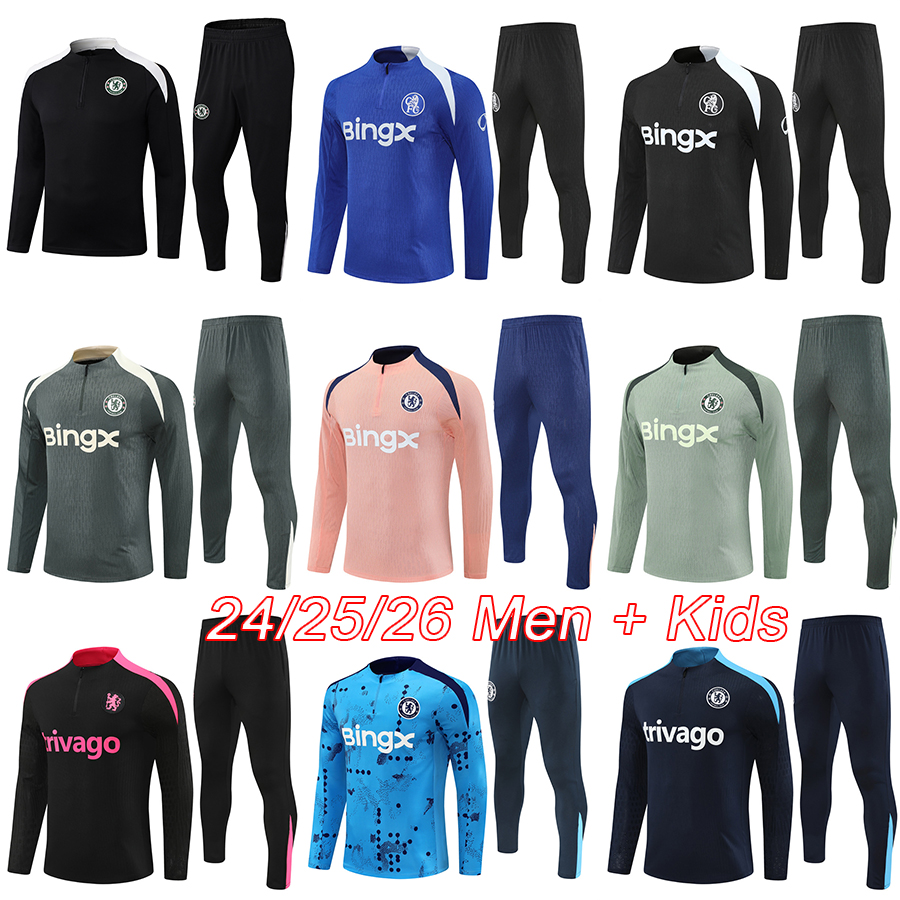 2025 2026 Palmer soccer tracksuit football tracksuit kids training kit mens chelse fc 25 26 survetement football tracksuits chandal futbol tuta calcio