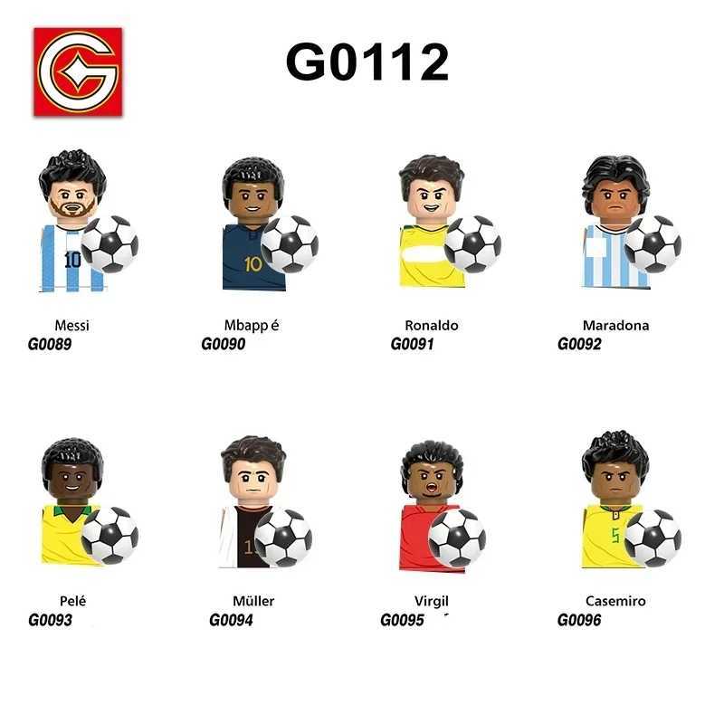 Famous basketball player sports star building block set football action character building block cartoon toy Christmas gift X250409