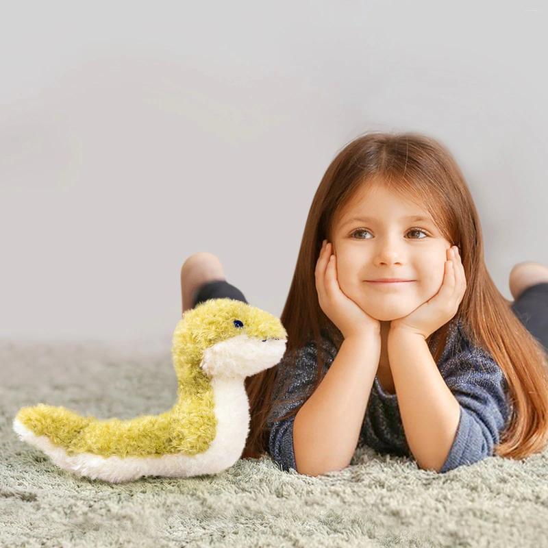 Update Small Snake Plush Doll Toy Gift Cartoon JC Children's Rag Pillow