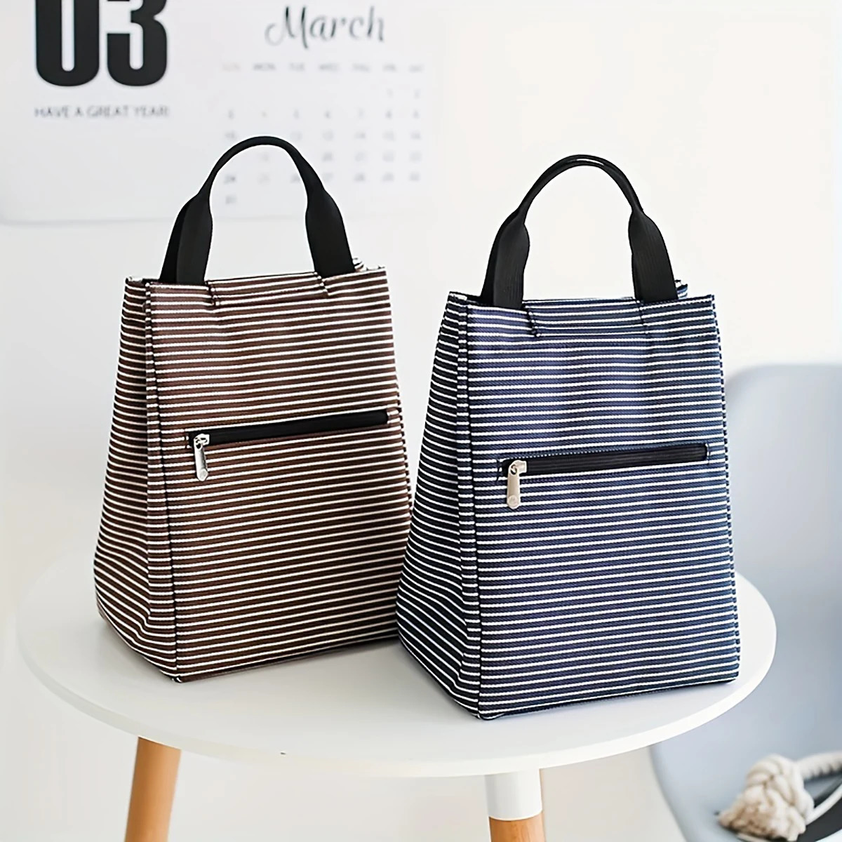 Mens and womens insulated lunch boxes large waterproof bags reusable adult 250408
