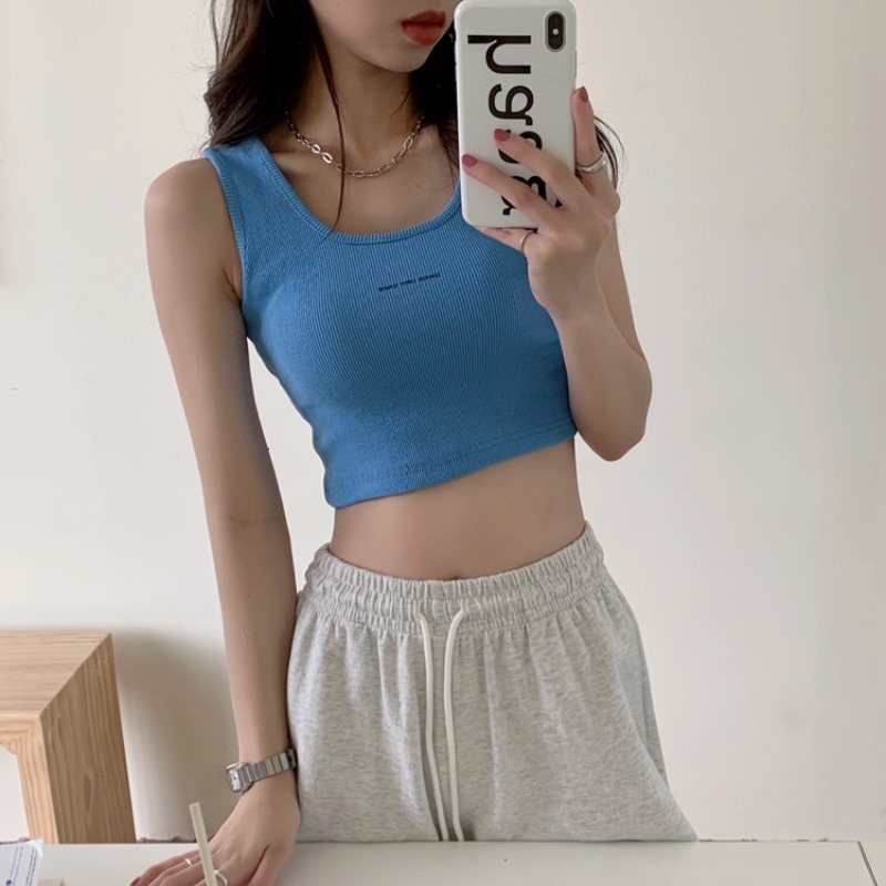 25S Designer Women s T shirt Small Vest Multifunctional Summer Slimming Beautiful Back Design Strong Sense Suitable For Fashion Niche Outdoor Sports S
