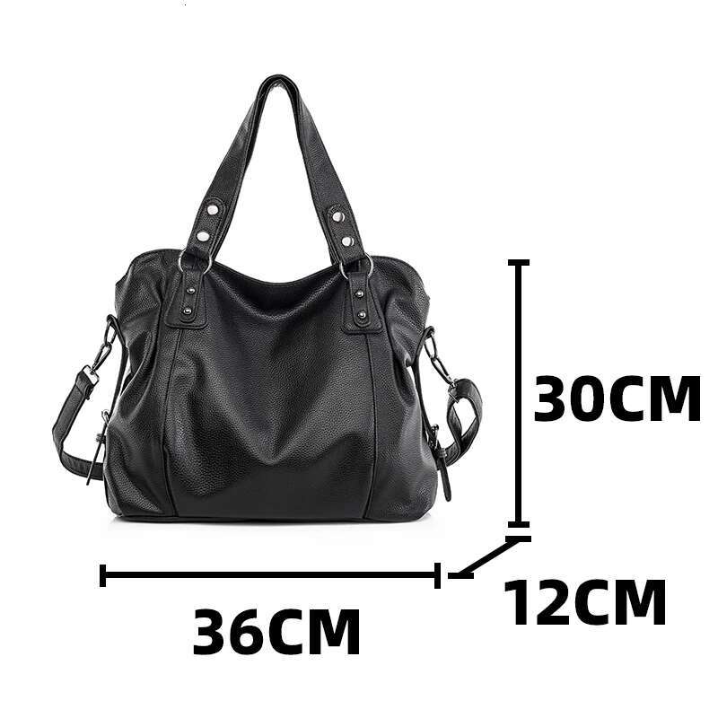 Female Hobo Handbag Large Capacity Shoulder Big Stylsih Tote Ladies Soft Leather Hobos Messenger Bags Women Shopper Bag