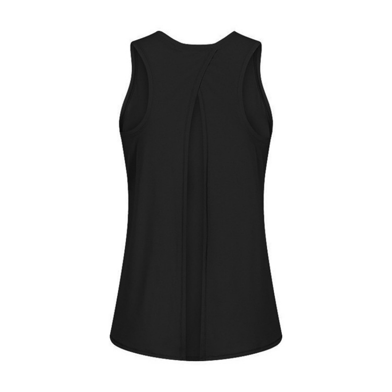 Breathable Sleeveless Yoga Clothes Women Sports T-shirt Vest Summer Running Fitness Top Loose Cover Shirt Beautiful Back Quick Drying