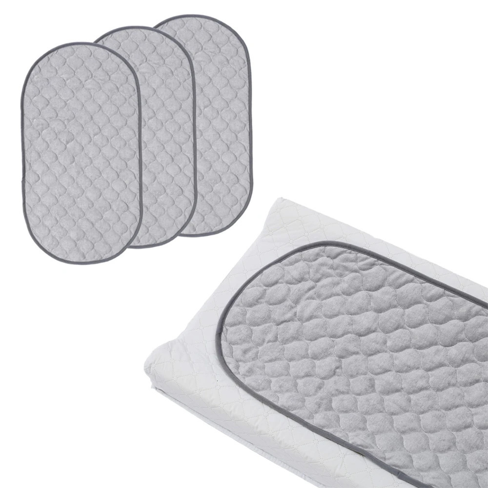 3 waterproof replacement pads with washable and reusable lining for baby diapers bamboo cotton lining for born bedding 250409