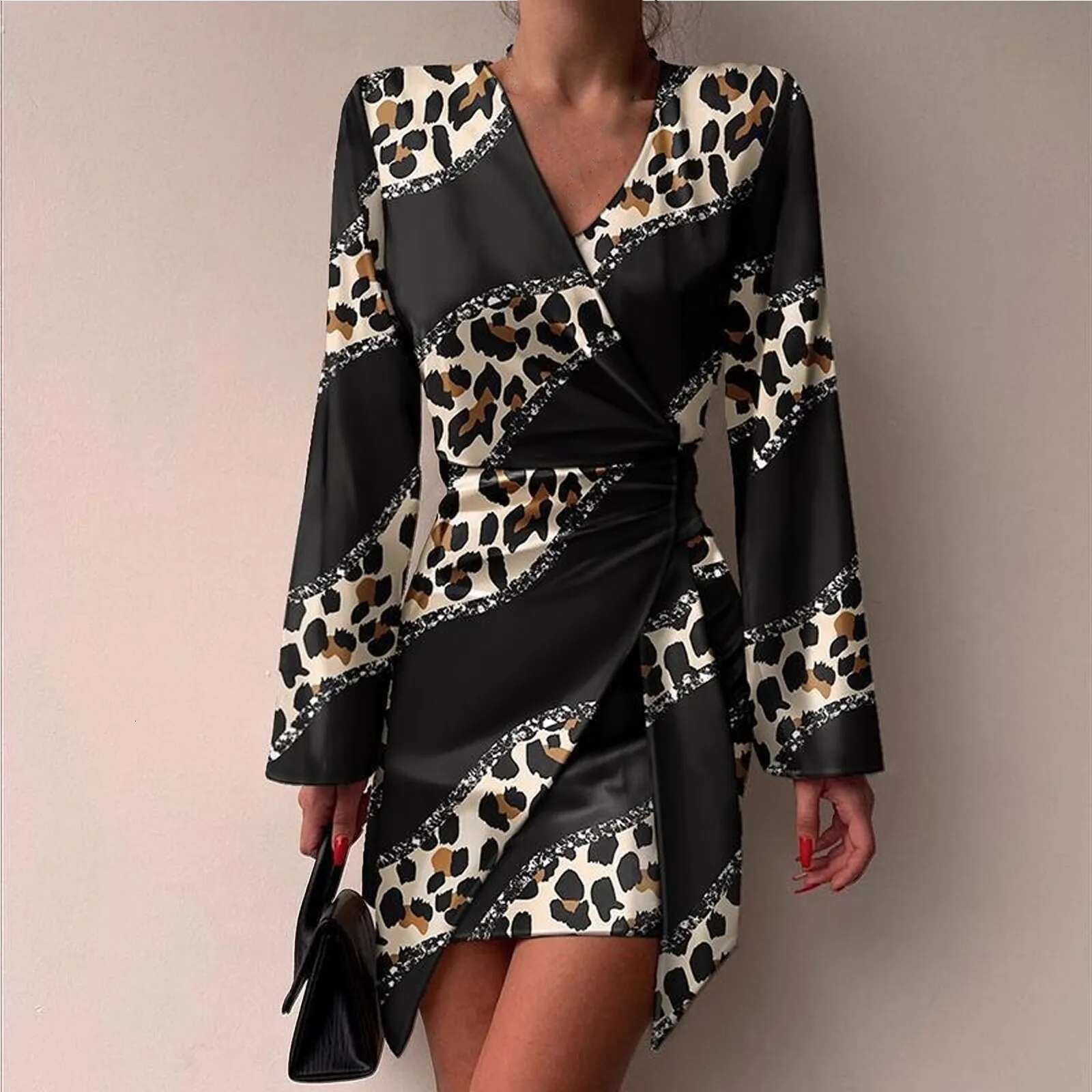 Dongdumaoyi Women S Summer Maxi Dress Casual Boho Floral V Neck Short Sleeve Ruffle Hem Split Party Evening Dresses For Lady