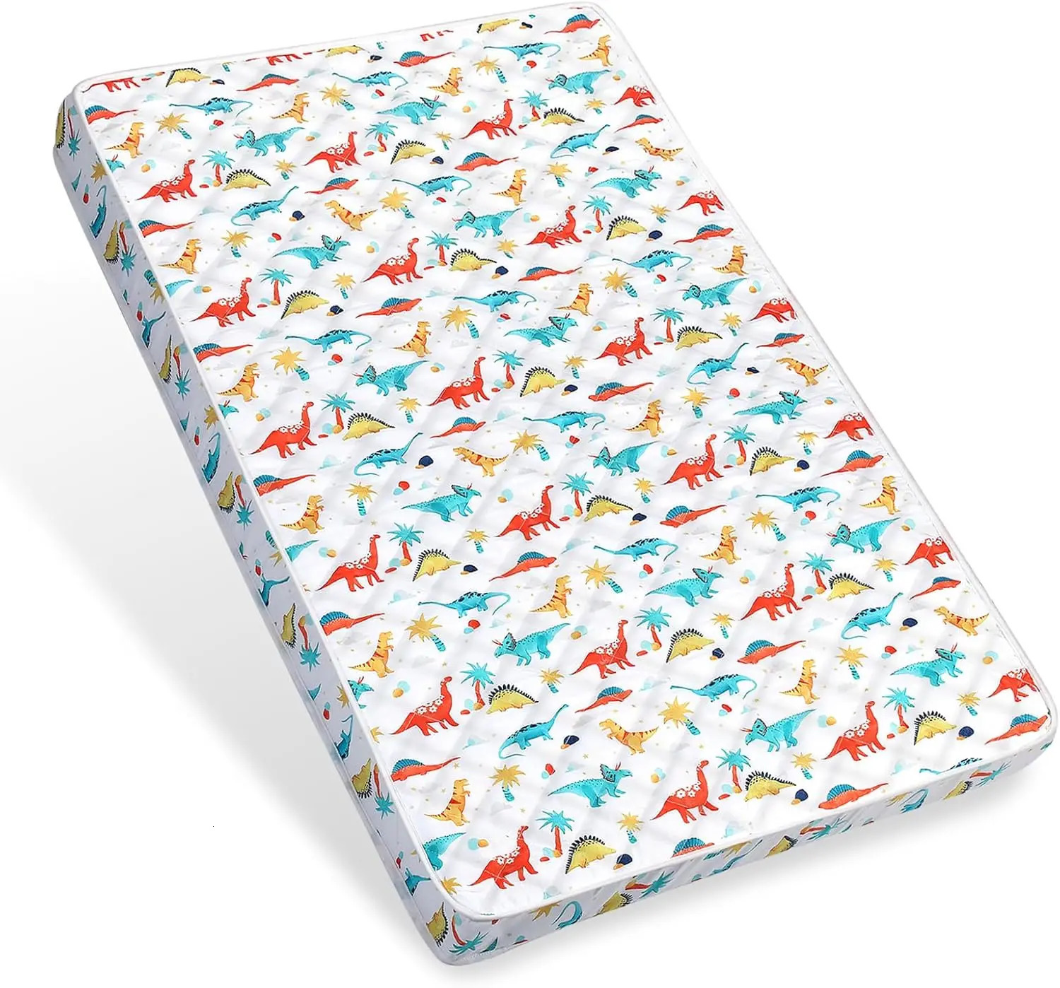 Foam crib Double sided breathable soft baby mattress suitable for standard full-size cribs and cots 52 x 27.6 x 3 250409