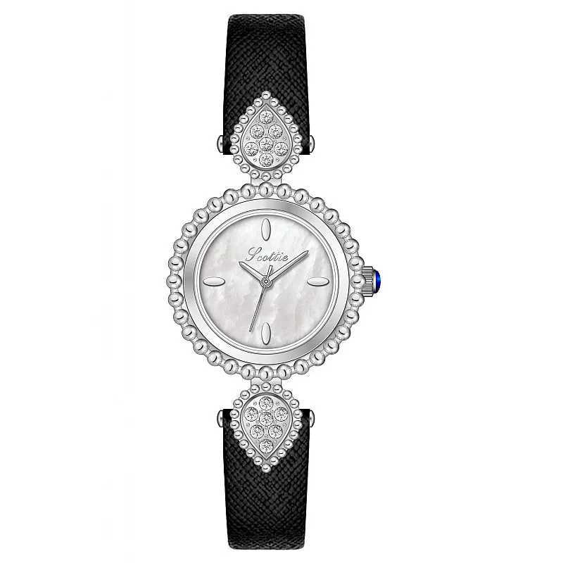 UTHAI Womens Watch Light Luxury Brand Shell Diamond Watch Waterproof Leather Strap Womens Fashion Quartz Watch GiftXJ250408