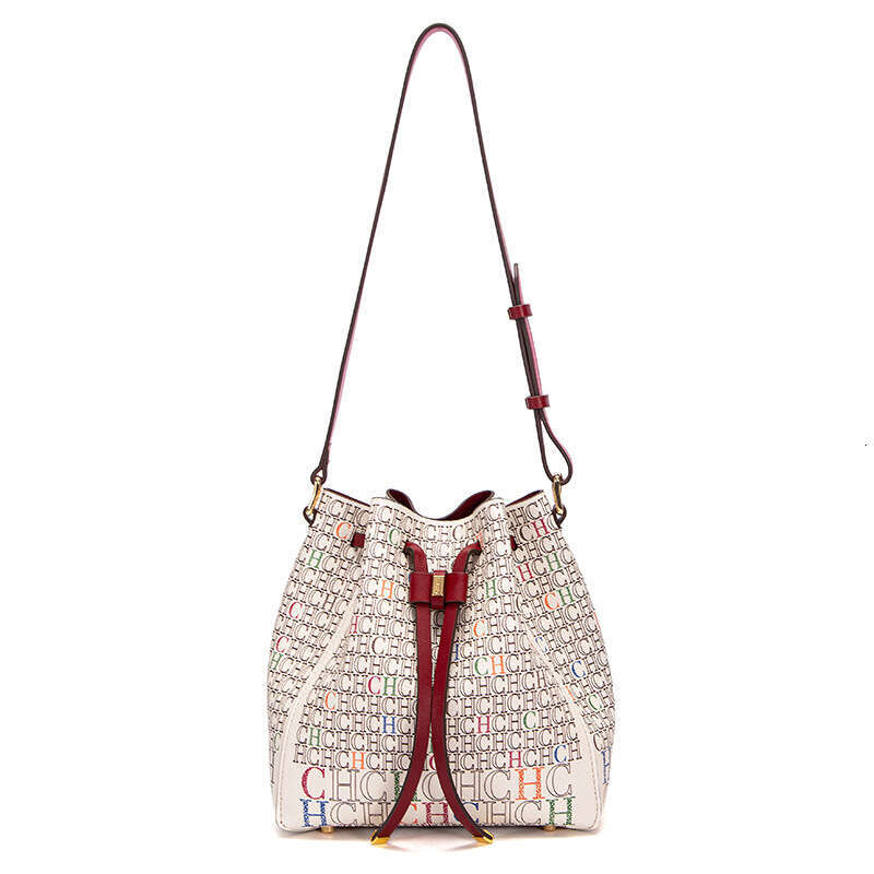 CHCH Drawstring Fashion Trend Bucket Large Capacity Women's Bag