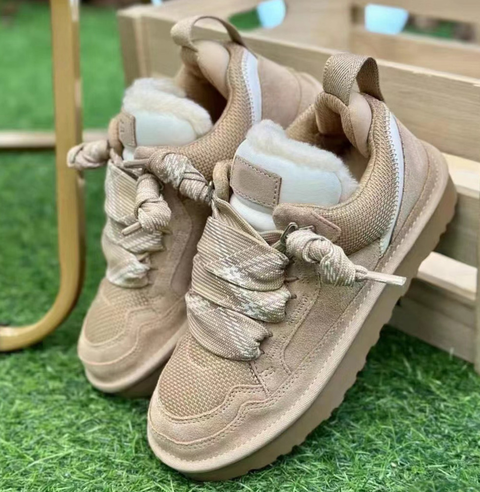 Designer Tazz Tasman Lowmel Sand Trainer platform boot Australia snow boots women ankle booties sheepskin mens womens winter shoes fallow RTTZ fdt