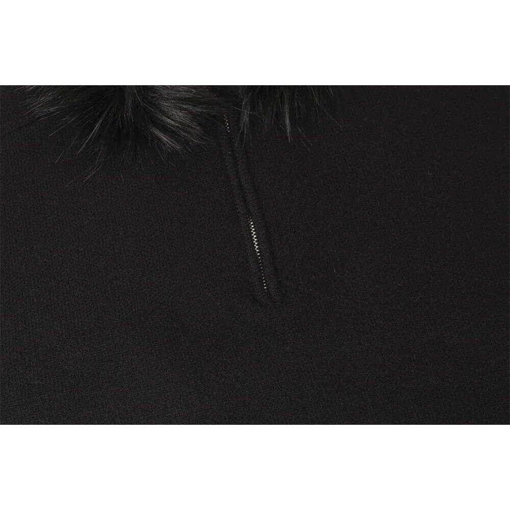 Solid Color Half Zipper Sweater Mens High Street Autumn Winter Loose Long Sleeve Hooded Pullover Men