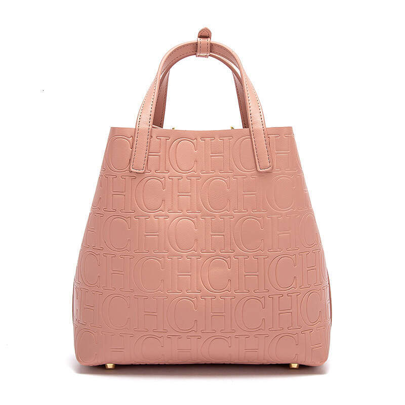CHCH 2025 New Fashionable Classic Women's Handbag Simple And Versatile Large Capacity Bucket Bag