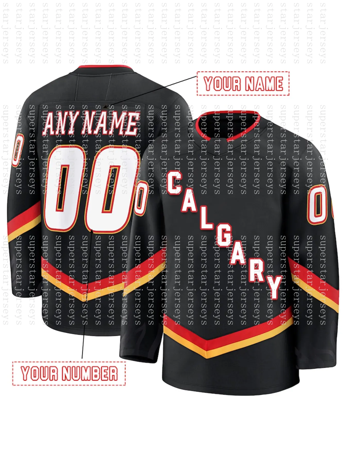 11 Backlund 20 Coleman 91 Kadri 27 Coronato 10 Huberdeau 4 Andersson 7 Bahl 8 Barrie 80 Wolf 52 Weegar Custom 2025 Hockey Jeresys Stitched Men Women Y