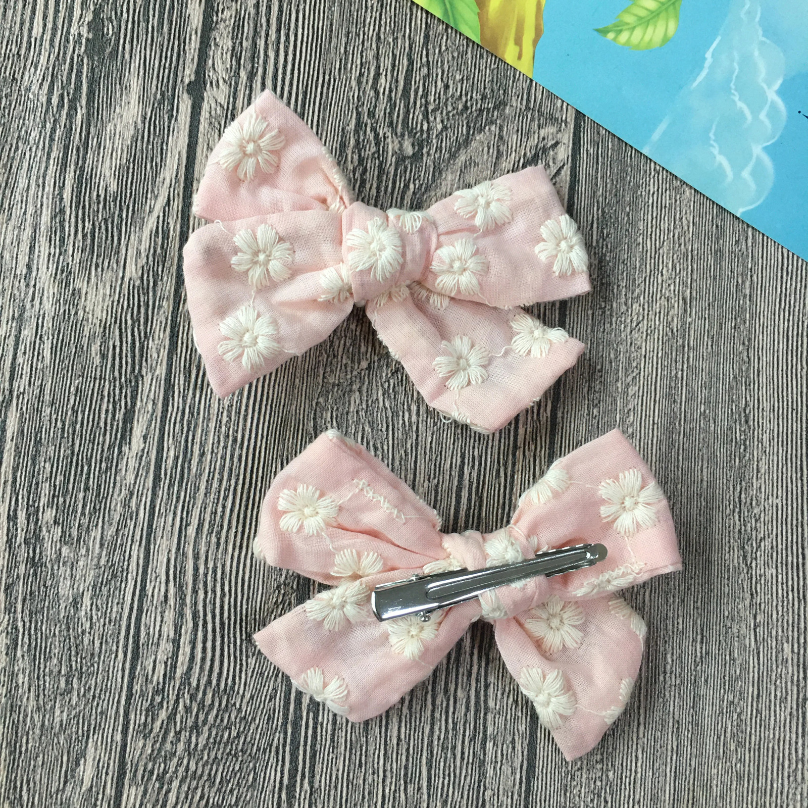 Baby Girl Bow Hair 3.5-inch Sweet Fashion Cotton Headband Childrens Classic Bow Hair 30 pieces/batch 250409