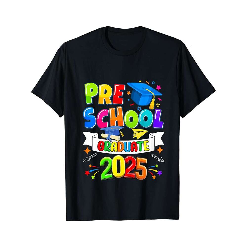 Designer T shirt Preschool Graduation 2026 Graduate Mens Boys Girls - 220g Tshits