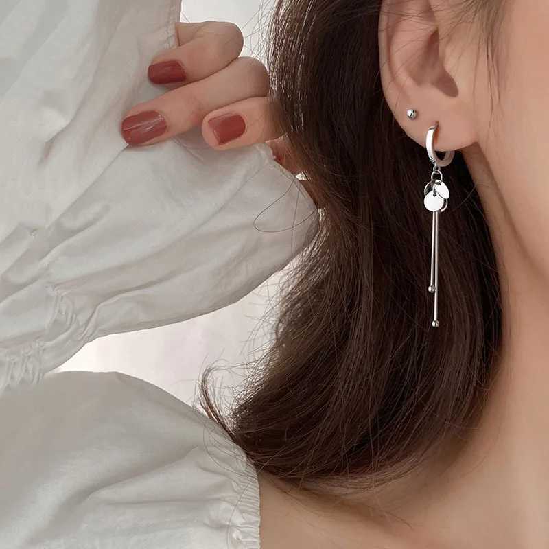 Foxanry Silver Color Tassel Earrings for Women Couples New Trendy Elegant Wedding Bride Jewelry Prevent Allergy Wholesale Z250408
