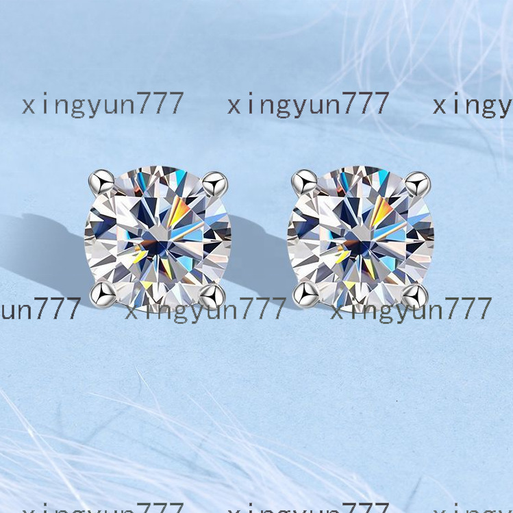 IGI Certificate CVD HPHT 0.5ct 1ct D VS1 Lab Created Diamond 10K 14K 18K Gold Earrings Lab Grown Diamond Stud Earrings