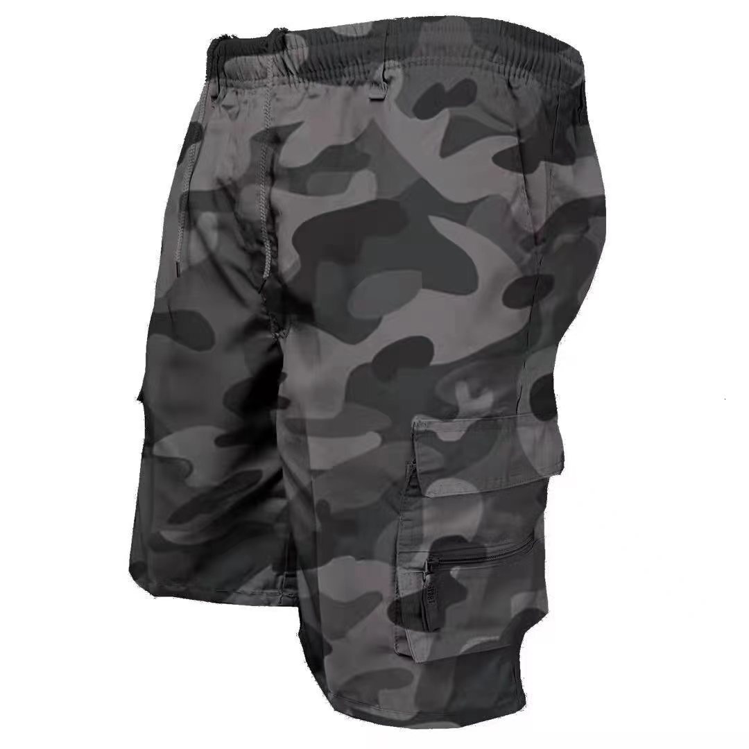 2025 New Designer Men Shorts Work Thin Summer Men Multi Pocket Beach Outdoor Casual Sports Shorts
