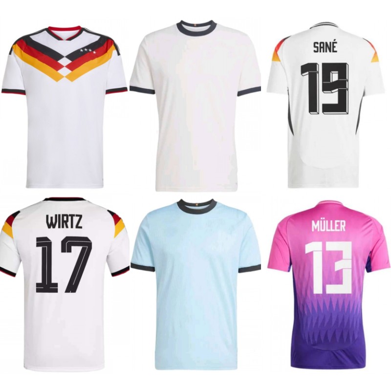 2026 Germany HAVERTZ 125th Soccer Jerseys Mens 2024 GNABRY FULLKRUG GORETZKA KIMMICH Football Shirts Youth BRANDT MULLER WIRTZ HOFMANN SANE GUNDOGAN GK Kids kit
