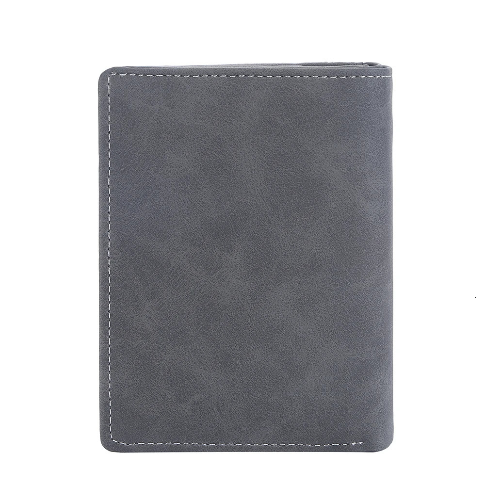 leather mens wallet highquality zipper short n Hipster credit card holder inserted coin retro wallpaper 250408