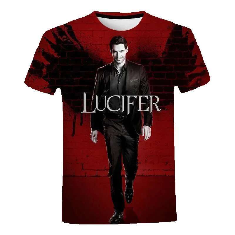 3D TV series Lucifer Men and Women from the School of Economics, short sleeved, casual streetwear, fashion, popular, Y-Haruku, Respzed, 2021