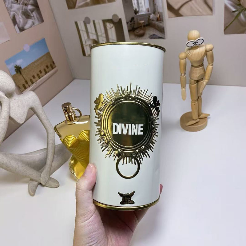 100 ML Female Perfume DIVINE Natural Long Lasting Pleasant Fragrance Women EDP Body Spray Cologne Top Charming Scent for Gift Eau de Parfum 3.4 FL.OZ 