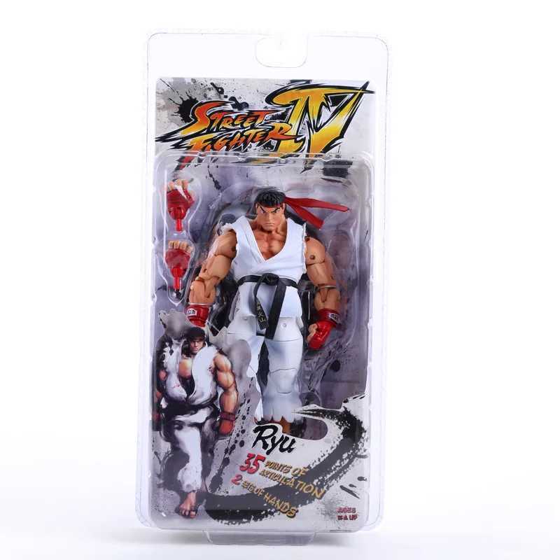 Street Fighter CHUN LI RYU Ken Guile Akuma Articulated PVC Action Figure Collectible Model Toys X250409