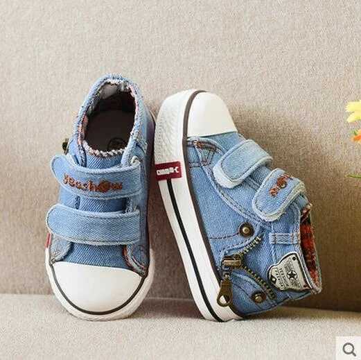 Spring and autumn childrens sports shoes mens and womens small sports shoes childrens casual shoes breathable baby canvas shoes branded childrens boot