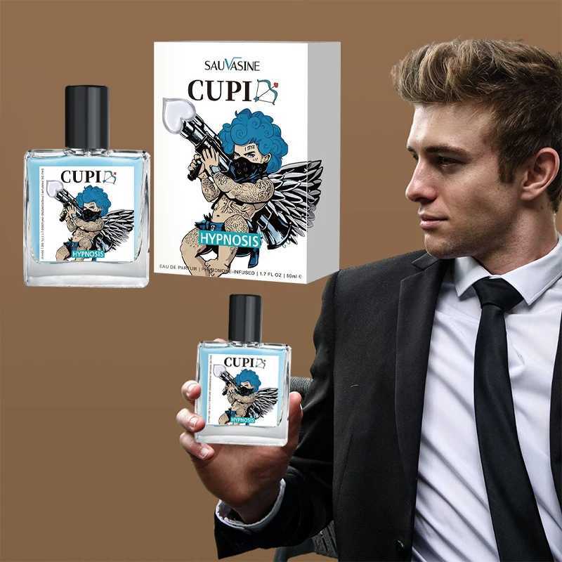 Cupid hypnosis perfume pheromone mens perfume perfume that attracts women Cologne that lasts for a long time smell of flirtation body fog for womens d
