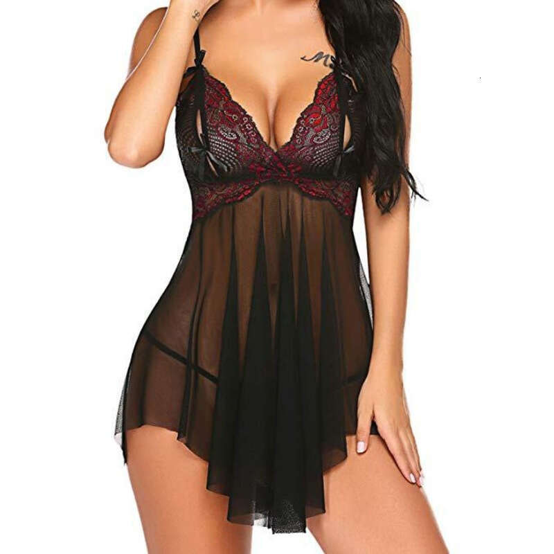 Lace Sexy Lingerie Women S See Through Lingerie Camisole Sexy Lace Nightdress