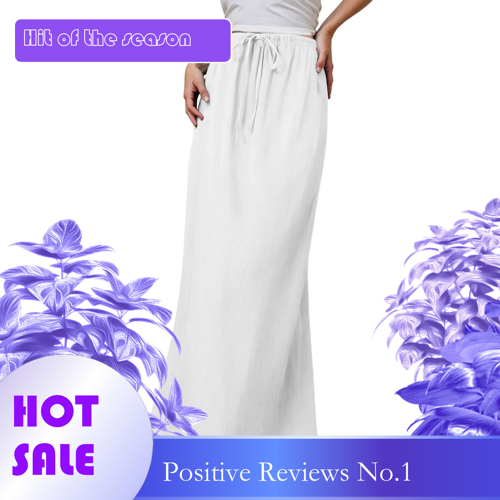 Dongdumaoyi Linen Maxi Skirts For Women Trendy Summer Comfy Drawstring Waist A Line Cute Vacation Boho Long Flowy Tube Skirt Sexy