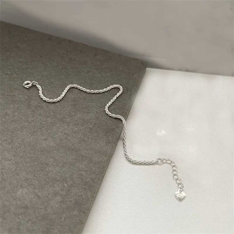SILIA 18K Golden Bracelet S925 Sterling Silver Sparkling Glitter Bracelets High Quality Jewelry La Str Jewelry GiftC250408