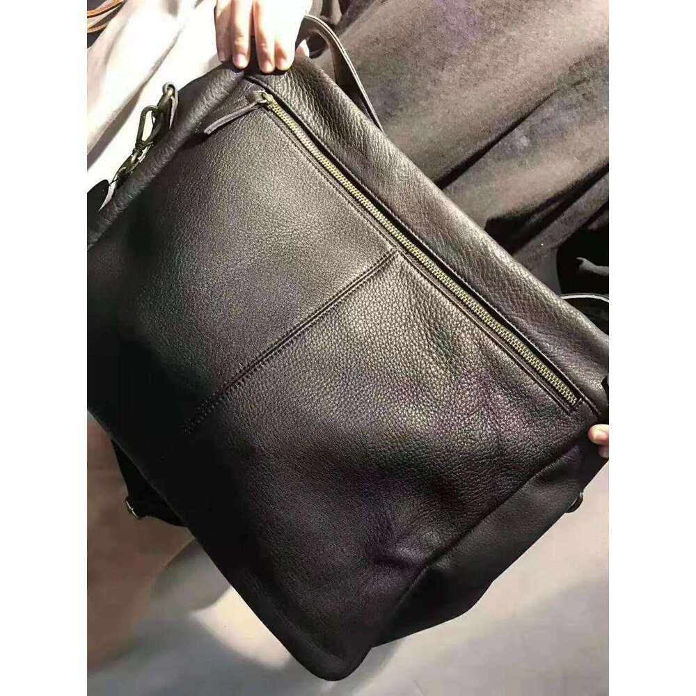 Top Quality Handbags Women Genuine Cow Leather Big Portable Shoulder Female Casual Tote Messenger Bag Large Capacity