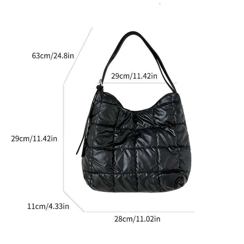Shoulder For Women Girl Solid Color Handbag Fashion Trendy Shopping Bag 066F