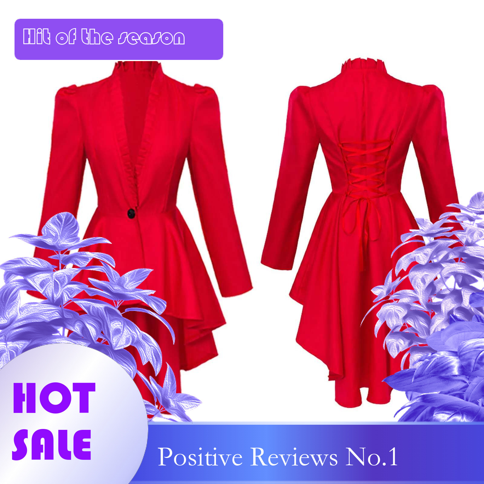 Dongdumaoyi Medieval Cosplay Costume Women S Red Tailcoat Retro Jacket Dovetail Uniform Long Sleeved Button Victorian Gothic Coat