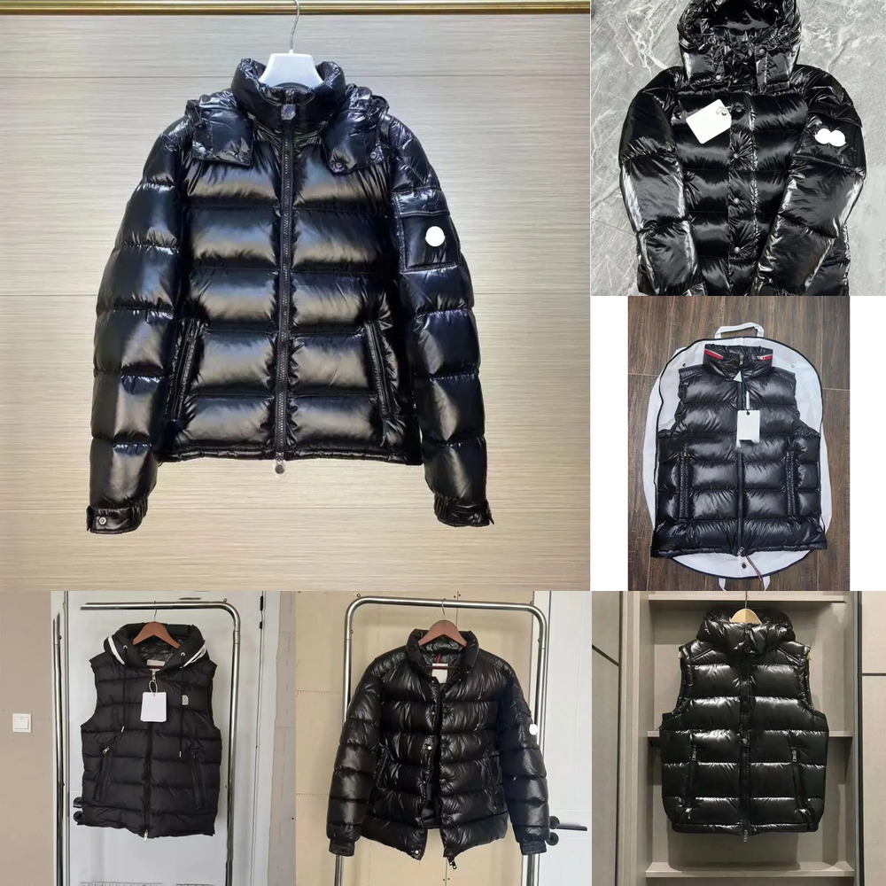 Jacket Vest Designer Puffer Jacket Maya Veste Down Puffer Gilet Man Womens Feather Filled Moncleur Coat Graphite moncler Vestes Body Fashion Warmer Tops ob 326