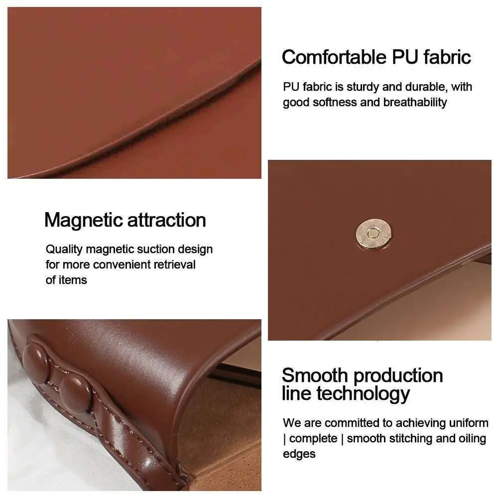 PU Leather Women Crossbody Fashion Purse Sg Saddle Shoulder Bag Candy Color Girl Messenger Bags