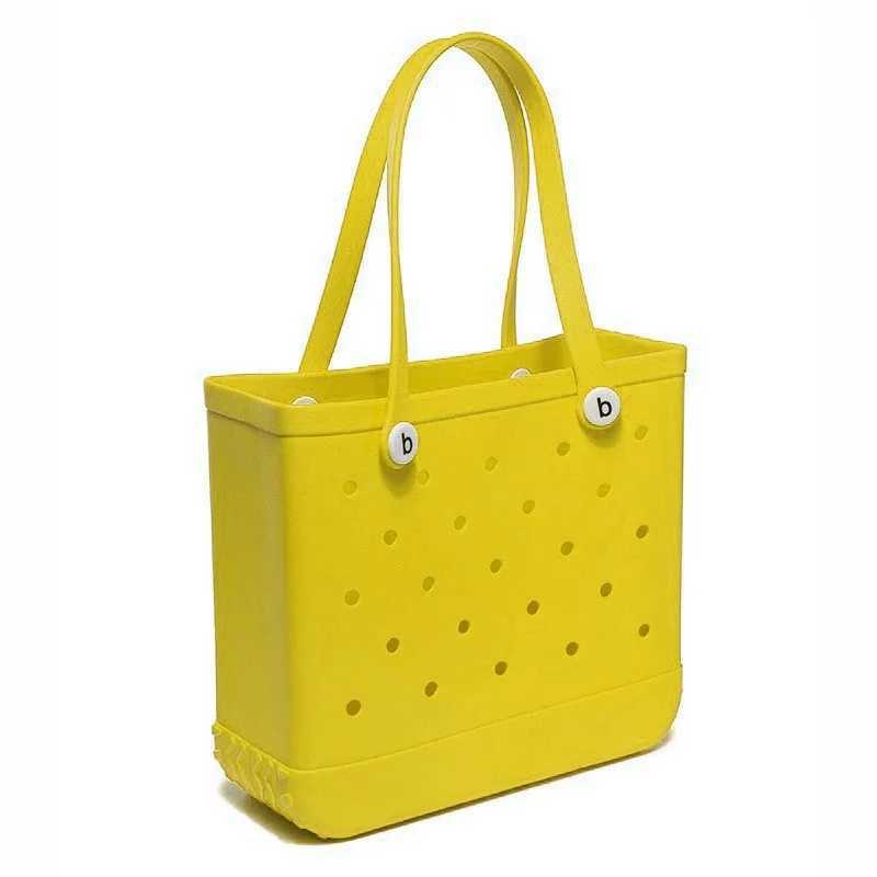 Small Jelly Beach Bag Waterproof Rubber EVA Swimming Pool Summer Storage Basket Warm Shopping Handbag Childrens Mini Sac Beach Handbag Y250409ED