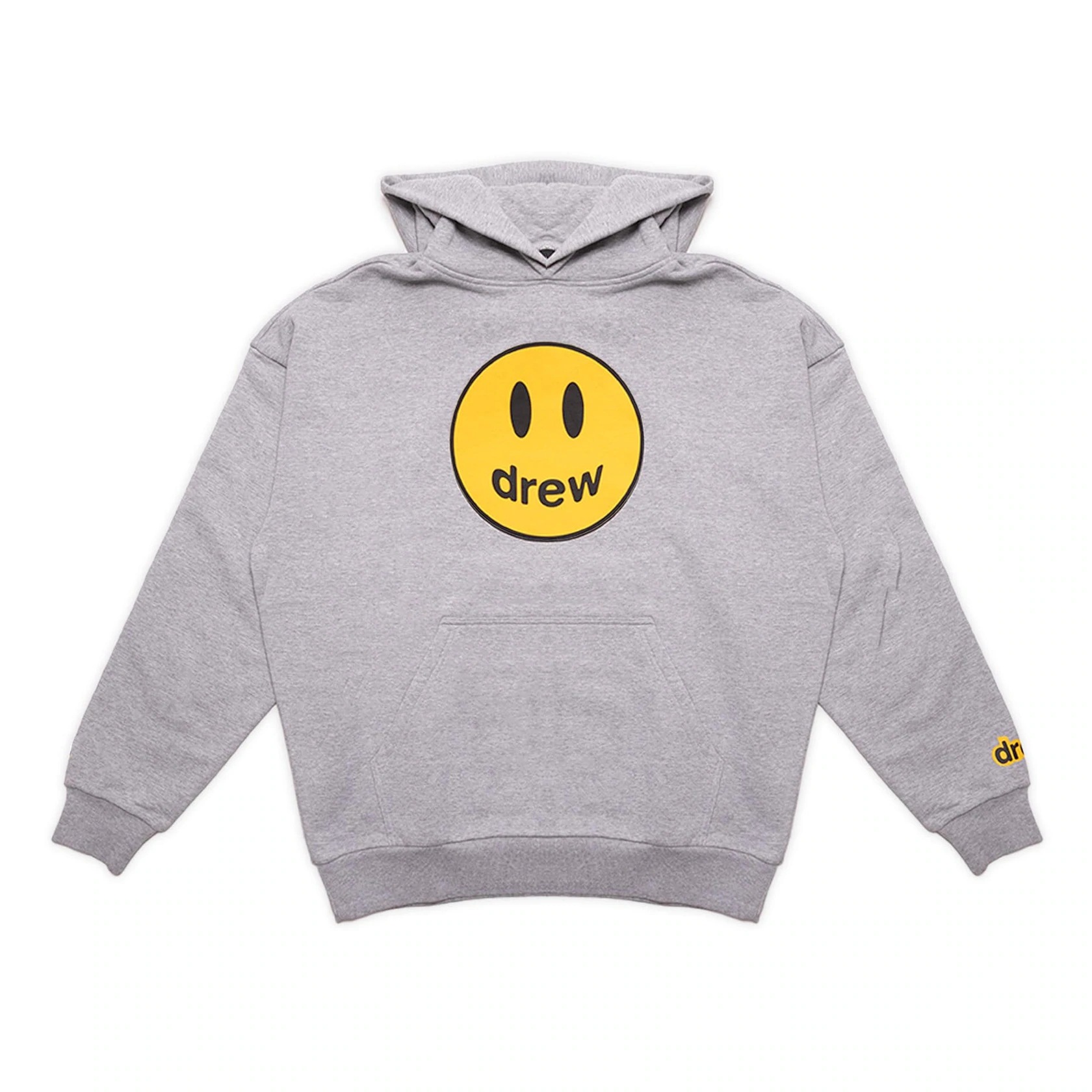 Drew House Drew Print Grey Hoodies 2026ss
