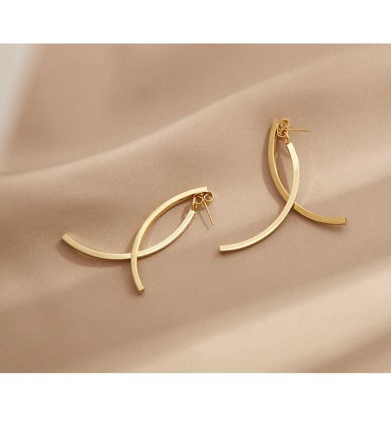 1 Pair Stainless Steel Earrings Trend Hip Hop Fashion Big Star Punk Stud Earrings For Women Jewelry Party Friends Best Gift Z250408