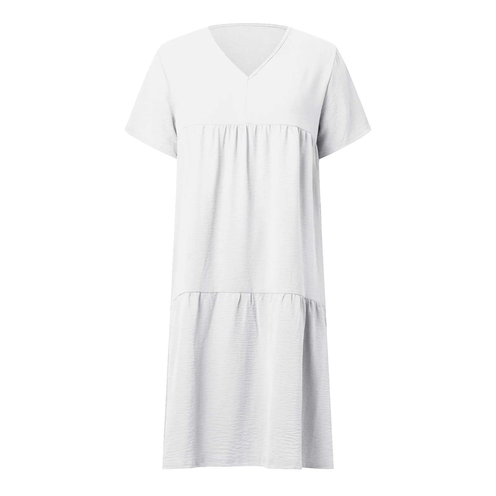 Dongdumaoyi Summer Deep V Sleeveless Long Dresses For Women Simple Elegant Loose Casual A Line Dress Tank Maxi
