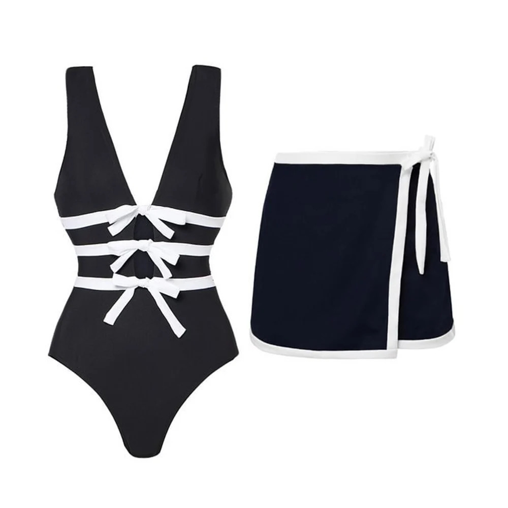 swimsuit highend n 2PCS floral print ruffle slimming holiday sexy spring onepiece 250409