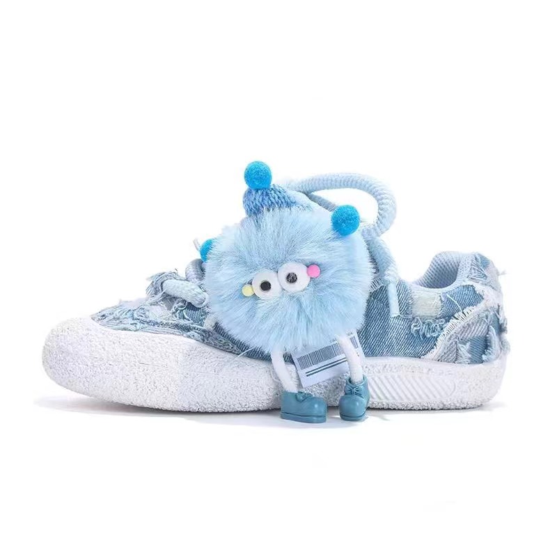 Jifffly Women's Sneakers 2025 New Ins Trendy Design Niche Canvas Super Popular Casual Shoes