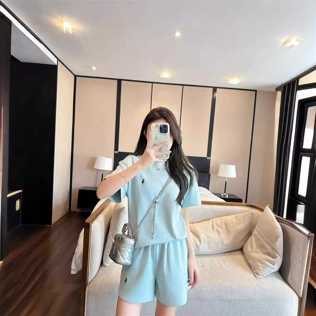 Parent child casual suit mother and daughter family of three summer outfit short sleeved T-shirt elementary school and kindergarten performance costum