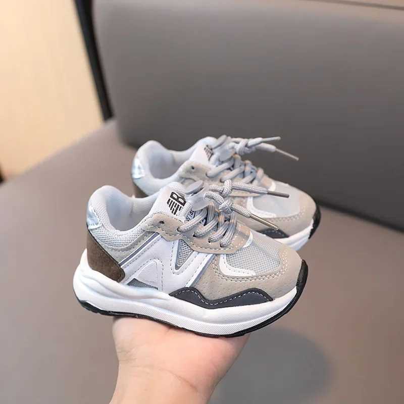 Boys and Girls Soft soled Casual Sneakers Fashion Trends Running Shoes Basketball Shoes Childrens Flat Bottom Baby Outdoor Shoes X250409