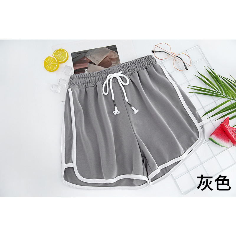 2025 New Designer Shorts Sports Shorts Summer Thin Women Outerwear A-line 3/4 High Waist Slimming Loose Casual Pants