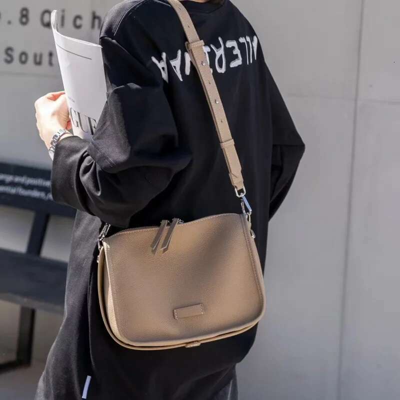 Bag Autumn Winter Cross-Border New Underarm High-End Crossbody Genuine Leather Women's Cowhide Shoul